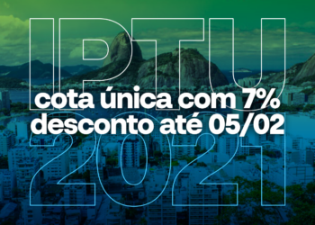 Acaba nesta sexta (05/02) o prazo para pagar com desconto o IPTU 2021