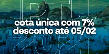 Acaba nesta sexta (05/02) o prazo para pagar com desconto o IPTU 2021