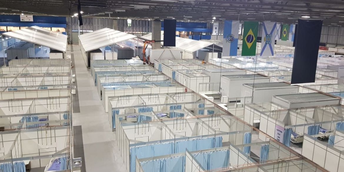 PREFEITURA DO RIO CONCLUI OBRA DO HOSPITAL DE CAMPANHA DO RIOCENTRO