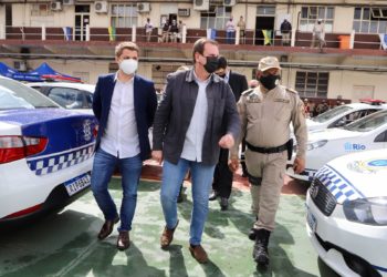 Guarda municipal do rio recebe nova frota de veículos