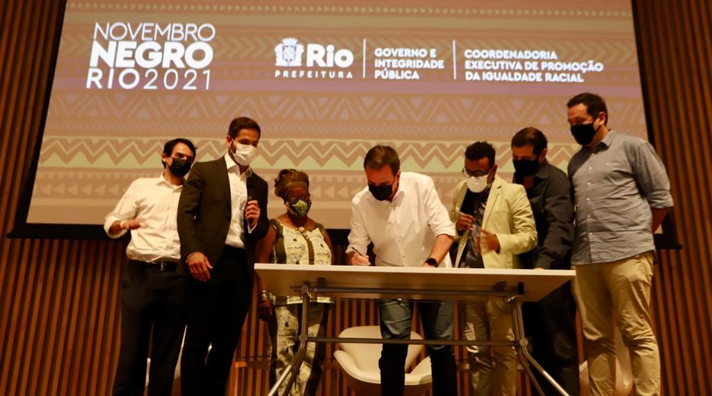 O edital irá destinar R$ 200 mil a projetos de combate ao racismo - Beth Santos/Prefeitura do Rio