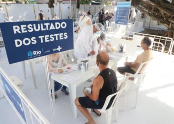 Cidade do Rio registra menor taxa de positividade para testes de Covid-19 neste ano