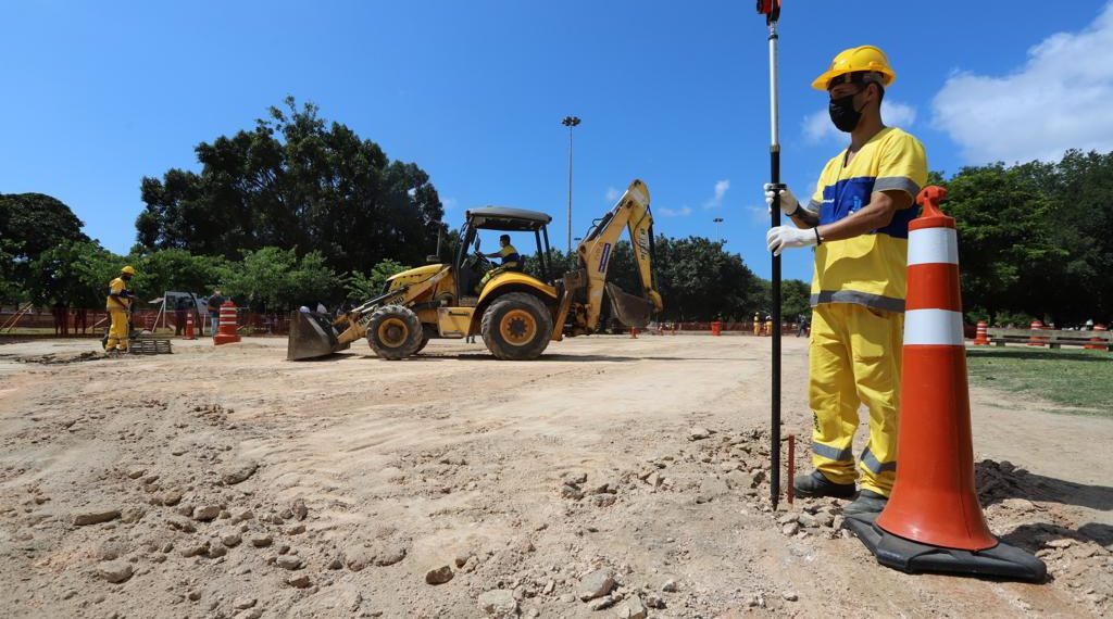 Na primeira fase, os destaques são a reforma da Cidade das Crianças e das quadras poliesportivas - Beth Santos/Prefeitura do Rio