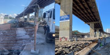 Obras: Detalhes sobre as interdições no acesso da Av. Brasil para a Av. Francisco Bicalho