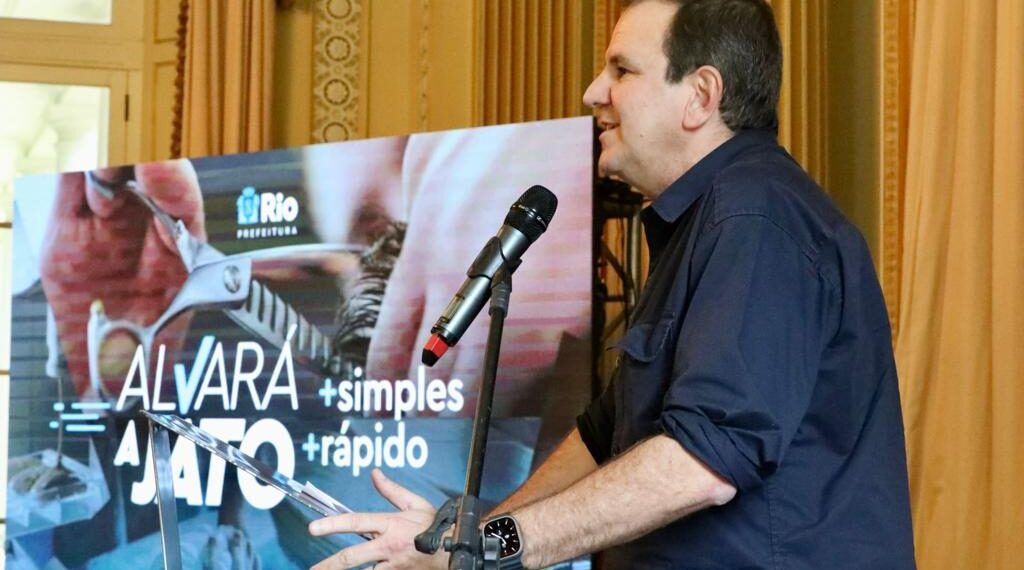 Prefeito Eduardo Paes lança o Alvará a Jato