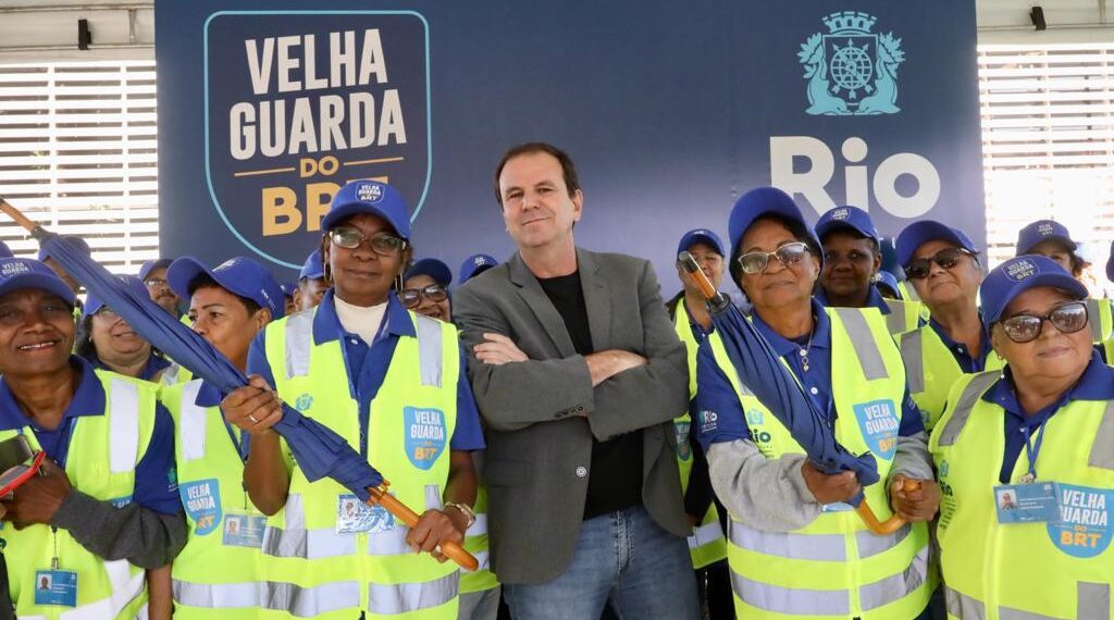 Prefeito Eduardo Paes lança o projeto Velha Guarda do BRT.