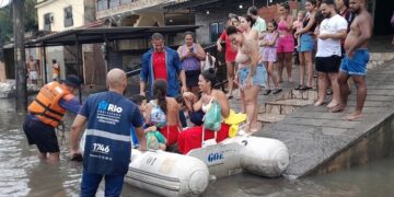 Seop e GM-Rio realizam 113 resgates após chuvas