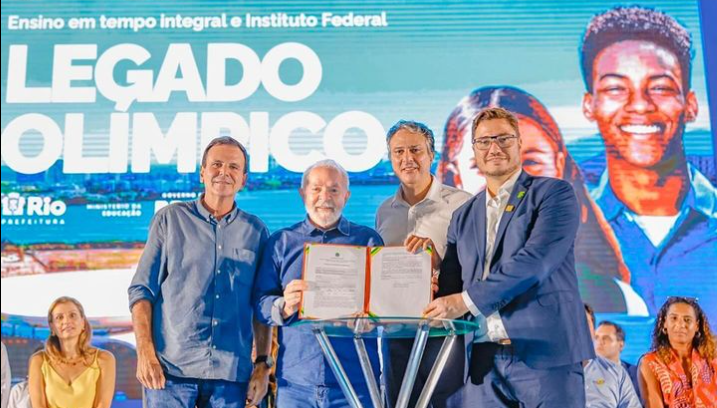 Legado Olímpico: Ginásio Educacional Isabel Salgado é está pronto para receber os alunos. Foto: Ricardo Stuckert