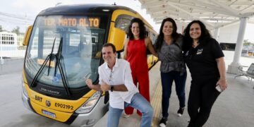 Eduardo Paes inaugura Terminal Mato Alto, do BRT, em Guaratiba