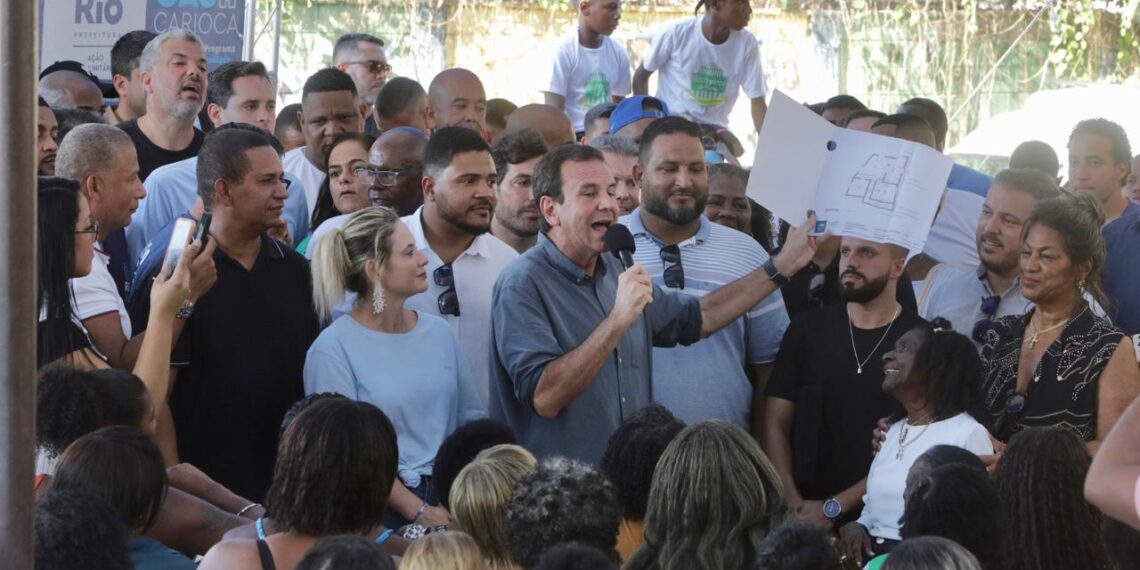 O projeto Casa Carioca vai beneficiar 200 casas, nesta primeira fase, no Complexo do Lins - Bath Santos/Prefeitura do Rio