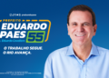Eduardo Paes 55 – Prefeito | O trabalho segue. O Rio avança.