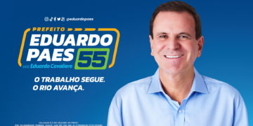 Eduardo Paes 55 – Prefeito | O trabalho segue. O Rio avança.